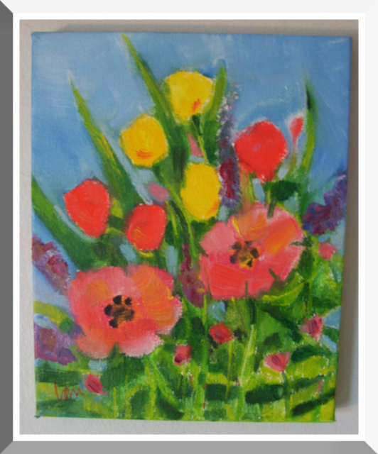 Love Flowers 10 X 8